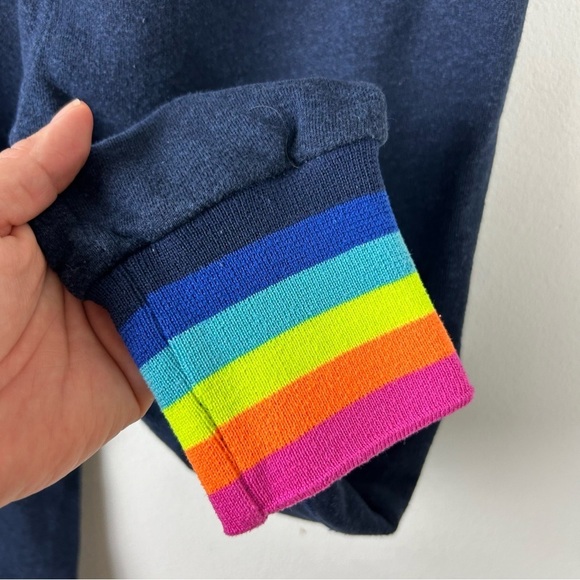 SUNDRY Rainbow striped cuff jogger lounge pant sweats size: 1 (small 4-6) - Picture 8 of 10